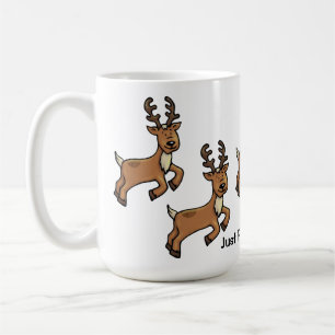 Café Reno - apenas Prance la taza del día de fiesta