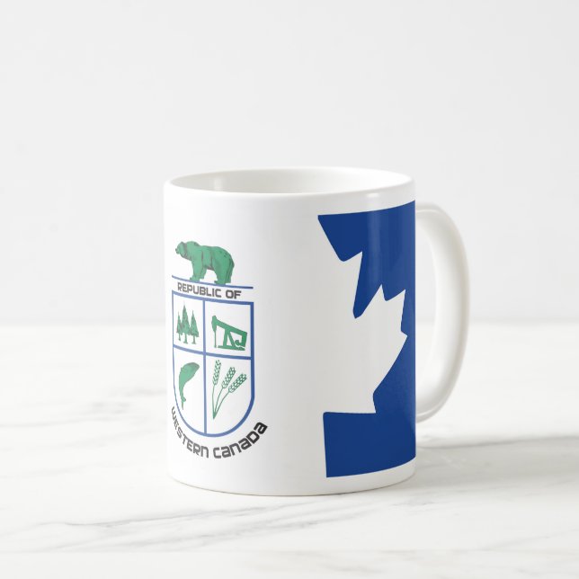 Café República de la taza occidental de Canadá (Anverso derecho)