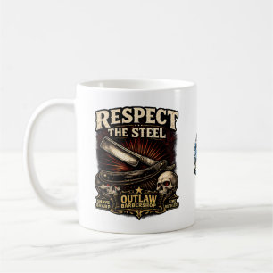 Café Respetar el Acero – Taza de Navaja de Afilar