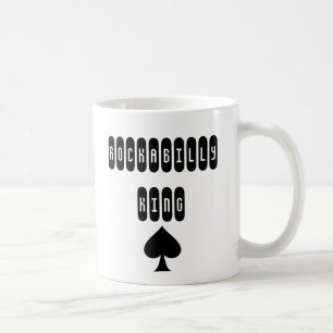 Café Rey Rockabilly con Taza de Picas