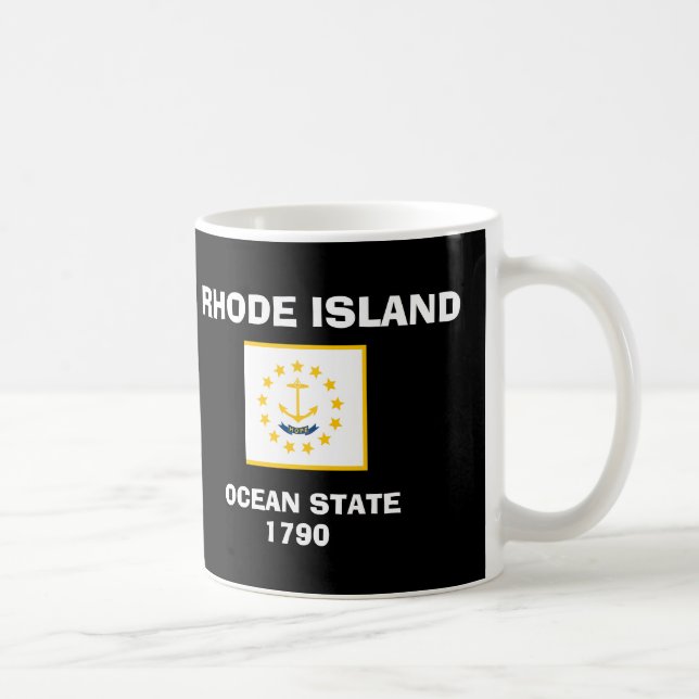 Café Rhode Island * taza de la bandera (Derecha)