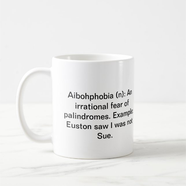 Café Righty de la taza de Aibohphobia (Izquierda)