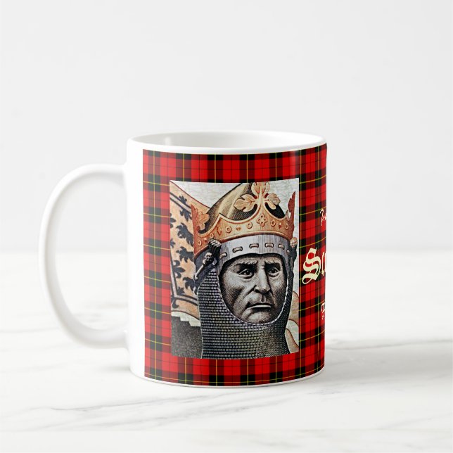 Café Roberto la taza del tartán de Bruce Wallace (Izquierda)