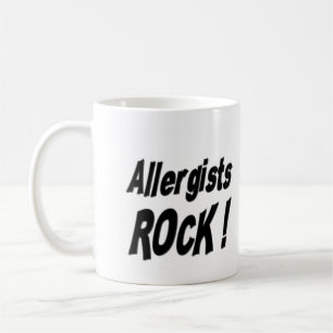 Café ¡Roca de los Allergists! Taza