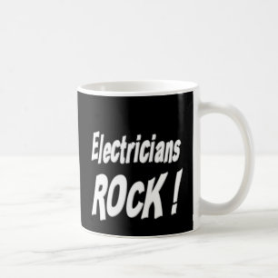 Café ¡Roca de los electricistas! Taza