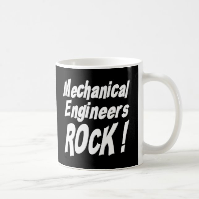 Café ¡Roca de los ingenieros industriales! Taza (Derecha)