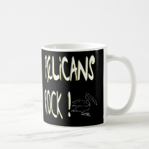 Café ¡Roca de los pelícanos! Taza