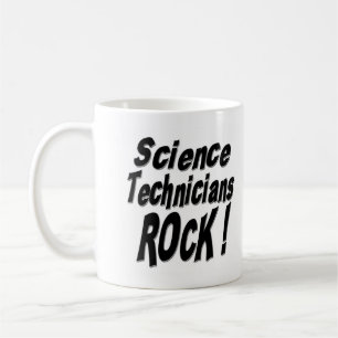 Café ¡Roca de los técnicos de la ciencia! Taza