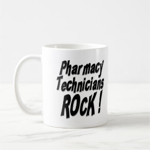 Café ¡Roca de los técnicos de la farmacia! Taza