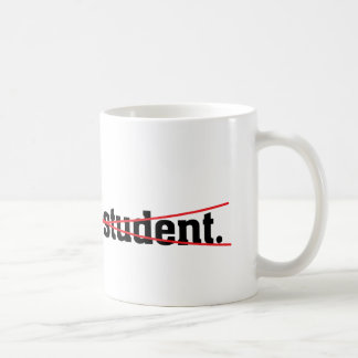 Café Rompió la taza del estudiante de arte