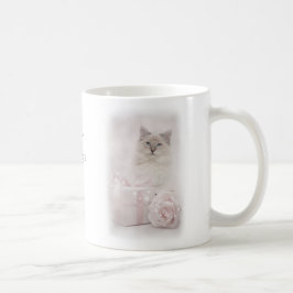 Café Rosa de la taza de Ragdoll