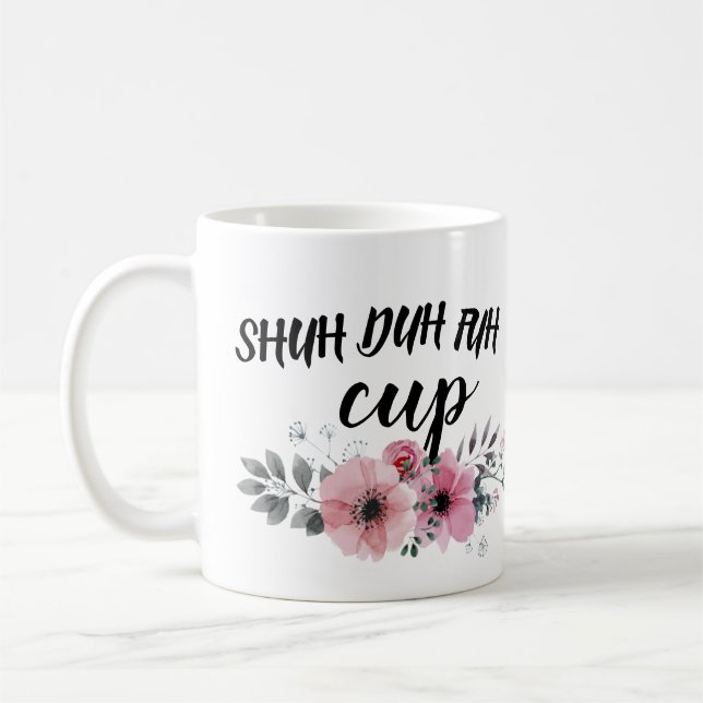 Café Rosa de la TAZA de SHUH DUH FUH (Izquierda)