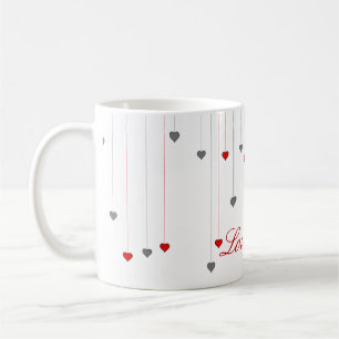 Café Rosas rojas ... taza de té inglesa