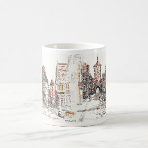 Café Rothenburg, taza de Alemania