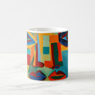 Café "Rothko se enfrenta a la taza de arte"