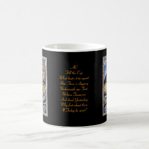 Café Rubaiyat de la taza de Omar Khayyam ayer, mañana 