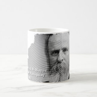 Café Rutherford B Hayes, héroe de la taza de Paraguay