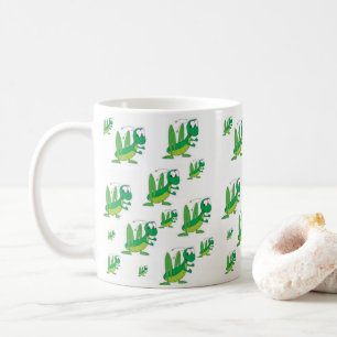 Café saltamontes de taza