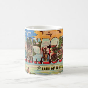 Café Saludo Antiguo para Taza de Minnesota