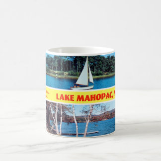 Café Saludos de la taza de Mahopac del lago