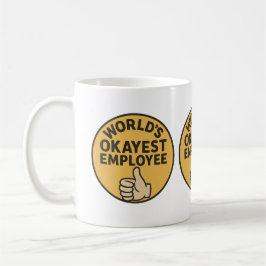 Café Sarcástica taza de trabajo - Cera de los empleados
