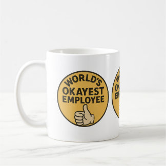 Café Sarcástica taza de trabajo - Cera de los empleados