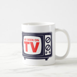 Café Según lo visto en la taza de la TV