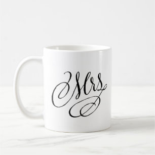 Café Señora regalo nupcial de la ducha de la nueva taza