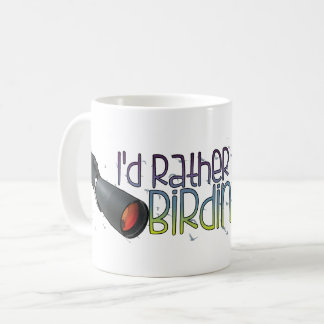 Café "Sería bastante taza de Birding"
