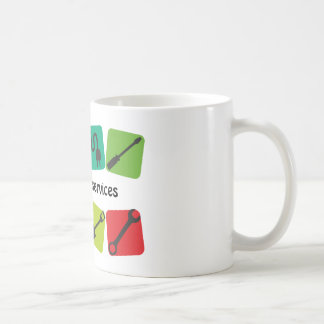 Café servicios de la manitas, taza para la manitas
