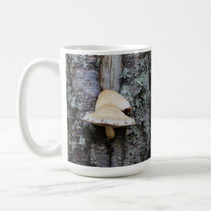 Café Setas de árbol - Taza de 15 oz.
