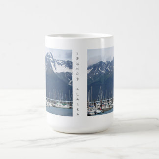 Café Seward, taza del velero del puerto de Alaska