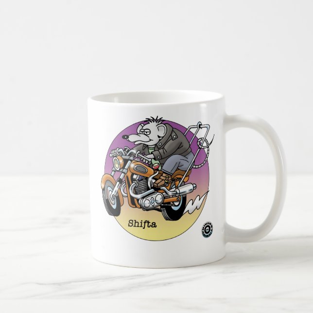 Café Shifta - los motoristas son taza del © de los (Derecha)