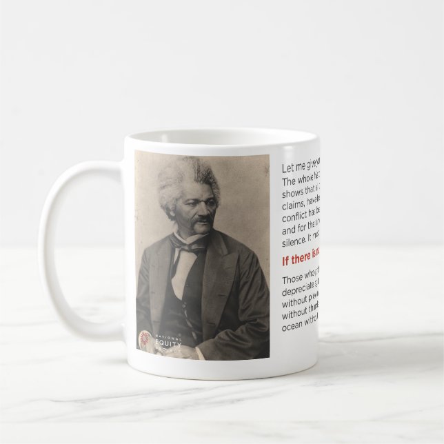 Café "Si no hay lucha no hay taza de progreso" (Izquierda)