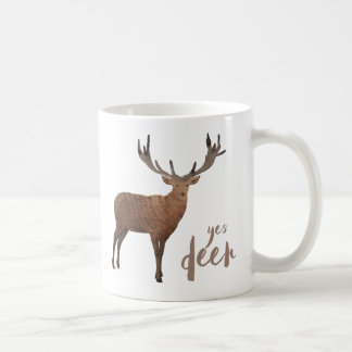 Café Sí taza de los ciervos