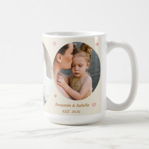 Café Siempre Amado – Taza Personalizada de 3 Fotos de M