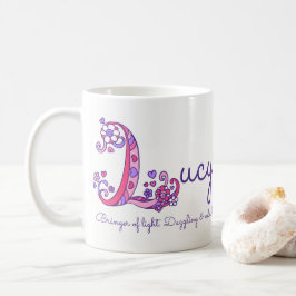 Café Significado conocido L decorativo taza de Lucy del