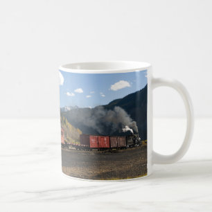 Café Silverton, taza del viaje del tren de Colorado