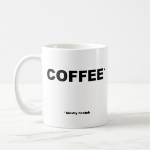 Café Sobre todo taza escocesa de Coffe