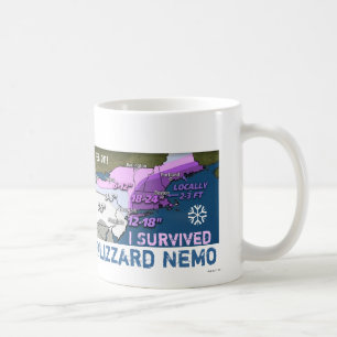 Café Sobreviví la taza 1 de Nemo 2013 de la ventisca