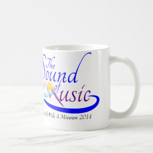Café Sonido de la taza conmemorativa de la música