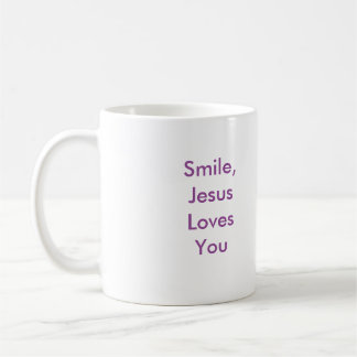 Café ¡Sonrisa, amor de Jesús usted! Taza