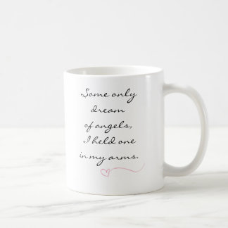 Café Sostener la taza de los ángeles