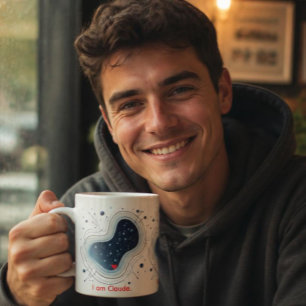 Café Soy Claude. Taza de regalo para nerds