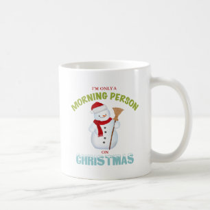 Café Soy solamente una persona de la mañana en la taza