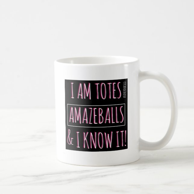 Café Soy taza de Amazeballs de los totes (Derecha)