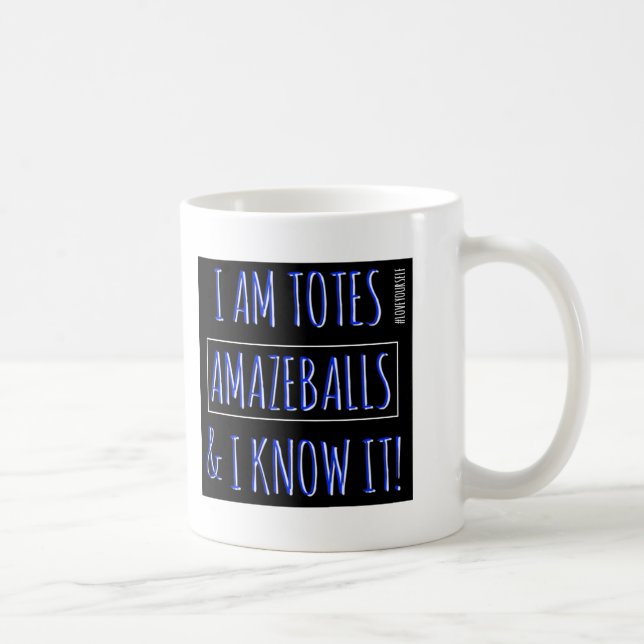 Café Soy taza de Amazeballs de los totes (Derecha)