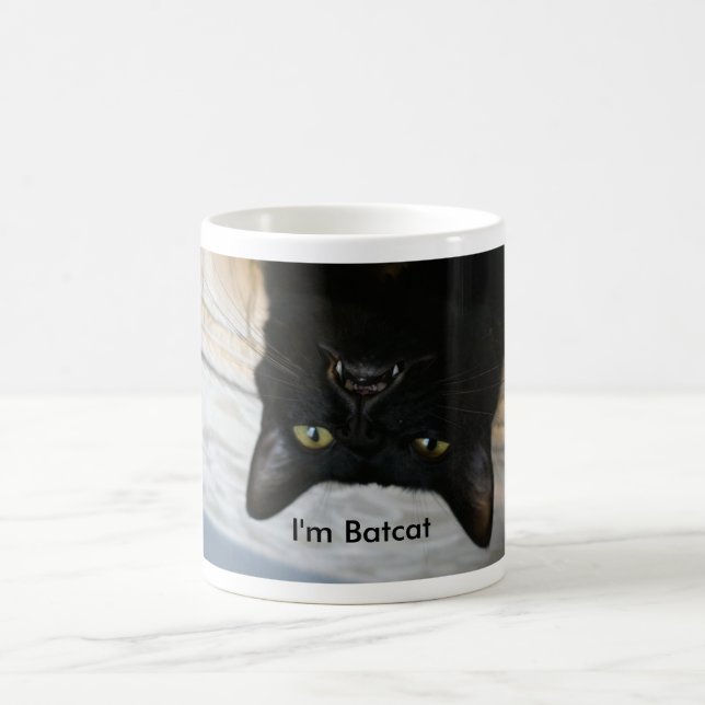 Café Soy taza de Batcat (Centro)
