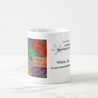 Café Soy taza de la afirmación