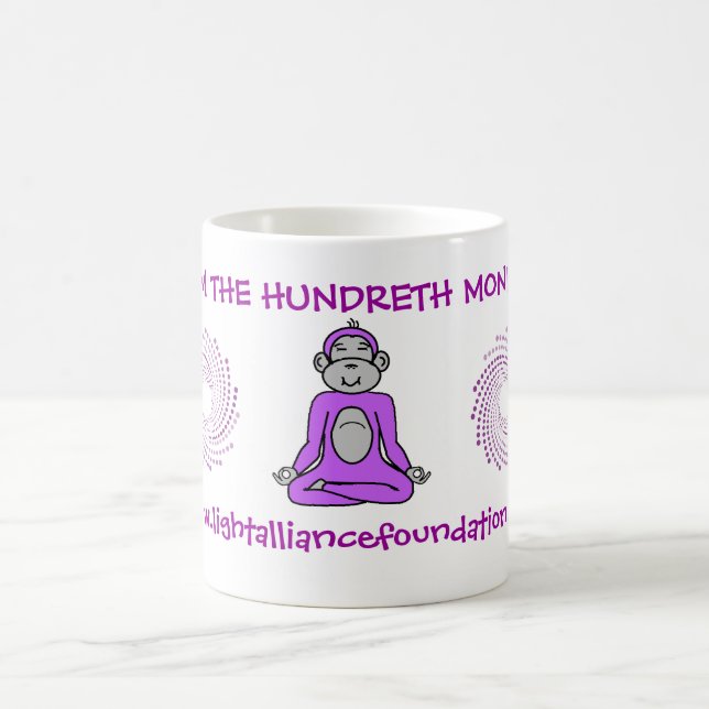 Café "Soy taza del mono de Hundreth" (Centro)